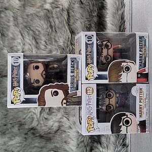 Funko Pop Sirius Black #16 and Harry Potter #112 NWT And Harry Potter #10
